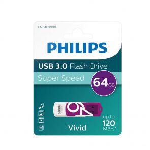 Philips USB flash drive Vivid Edition 64GB, USB3.0
