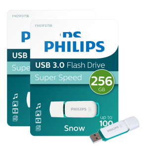 Philips USB flash drive Snow Edition 256GB, USB3.0, 2-Pack