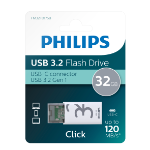 Philips USB 3.2 Click 32GB, FM32FD175B/00