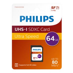 Philips SDXC Card 64GB