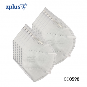 ZPlus CE-Gecertificeerd FFP2- KN95 Mondmasker, 10-pack